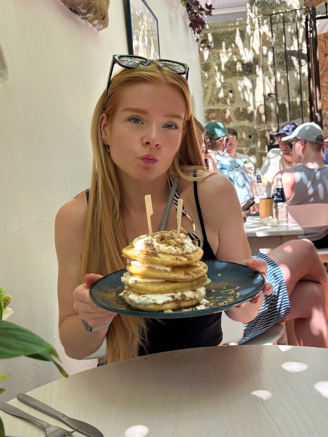 Pancakes de récup d'après course